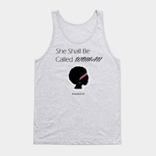 She Shall Be Called Woman Tank Top